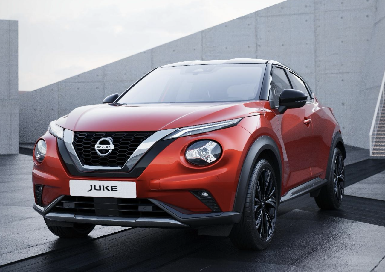 Nissan Juke, el vehículo generalista que más crece en el mercado español en el mes de octubre.