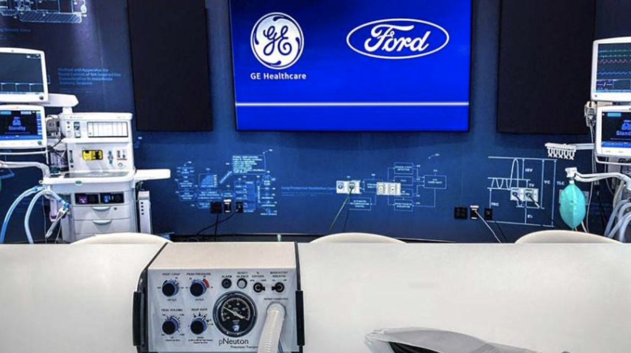 Ford comienza oficialmente a salvar vidas con nuevos respiradores.