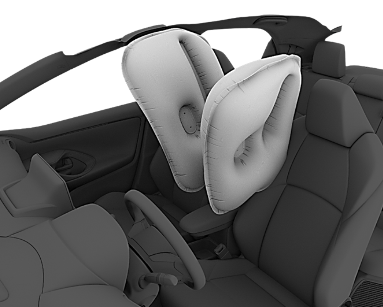 Toyota recibe el premio SAFETYBEST 2020 por el innovador airbag central del nuevo Toyota Yaris Electric Hybrid.